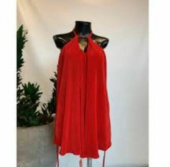 Vestido Curto Um Ombro Maga Longa na internet