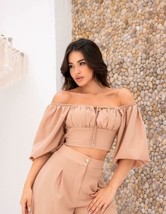 CROPPED MANGA LONGA