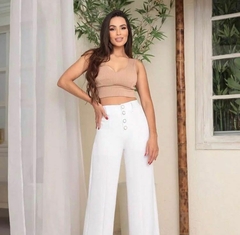 Calça Pantalona Duna Detalhes