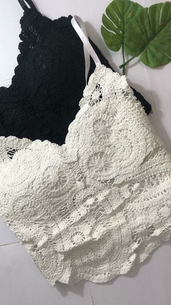 Blusa Renda Flor