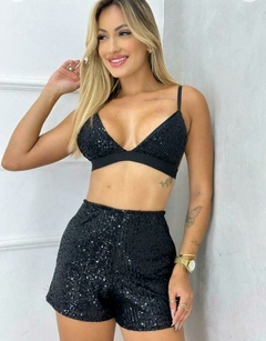 Short Festa Paetê