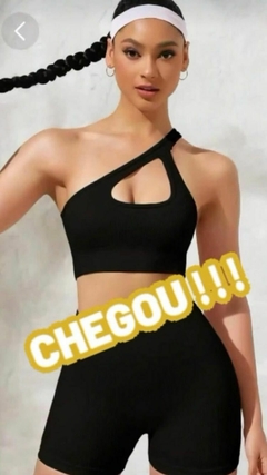 Conjunto Fitness Poliamida Canelado na internet