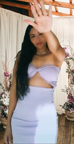 Vestido Meia Taça