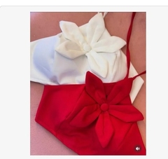 Cropped Flor na internet