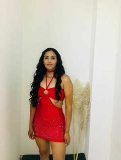 Vestido Festa Pedraria - comprar online