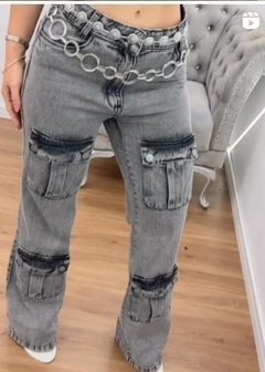 CALÇA MODA GRINGA COM BOLSOS