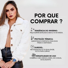 Casaco Teddy - loja online