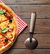 Corta Pizza Mango Acero HUDSON (T09)