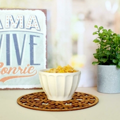 BOWLS CERAMICA VAINILLA - comprar online