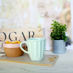 TAZA CERAMICA VAINILLA - comprar online