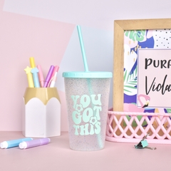 VASO NOA GLITTER CON SORBETE - comprar online
