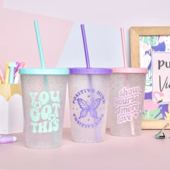 VASO NOA GLITTER CON SORBETE en internet
