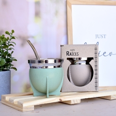 MATE RAICES CON BOMBILLA Y PACKAGING - tienda online