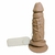 Prótese Peniana Realística com Ventosa e Vibrador 15,4x4cm