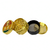 Dichavador de Metal 4 Partes Caveira Gold - comprar online