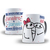 CANECA DE CERÂMICA PERSONALIZADA - FLORK AMOR - comprar online