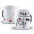 CANECA DE CERÂMICA PERSONALIZADA - FLORK COM FOTO