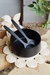 ENSALADERA + CUCHARAS BLACK BAMBÚ - comprar online