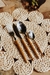 JUEGO CUBIERTOS WOOD 12pcs