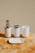 SET BAÑO PVC BLANCO