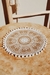 INDIVIDUAL YUTE BORLAS BLANCO X6 - tienda online