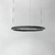 LUZ LED COLGANTE 3 MODOS NEGRO MP en internet