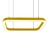 LUZ LED COLGANTE 3 MODOS DORADO MP - comprar online