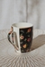 TAZA FLOWERS BLACK - TANNAT DECO