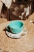 TAZA c/plato flowers - comprar online