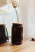 VASO c/tapa bambu black en internet