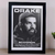 Quadro Decorativo Drake (A4 29,7X21 cm)