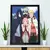 Quadro decorativo Sakura Haruno Naruto Shippuden (A4 29,7x21cm)