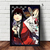 Quadro Decorativo A4 Anime mangá (29,7x21cm)