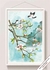 Quadro flores de cerejeira (A4 29.7X21 CM)