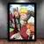 Quadro Decorativo A4 Anime Naruto (29,7x21cm)