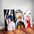 KIT com 3 Quadros decorativo Sakura Haruno Naruto Shippuden (A4 29,7x21cm)