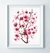 Quadro flores de cerejeira (A4 29.7X21 CM)