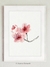 Quadro flores de cerejeira (A4 29.7X21 CM)