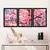 KIT Quadro decorativo Flores Elegance (A3 34x44 cm)