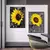 KIT 2 Quadro decorativo Flores Elegance (A3 34x44 cm)