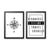Quadro Viagens – Kit com 2 quadros (A3 44X33 cm)