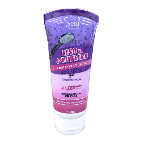 Liso no Chuveiro Liso Instantâneo sem Formol - Soul Cosméticos