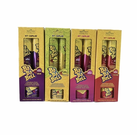 Combo com 4 kits Bababell variados