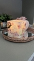 Vela Luminária Com Flores Secas - Quadrada - Floral Home Decor Boutique | Transformando arte em decoração