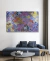 Tela Autoral Com Textura Quadro Decorativo Pintado à Mão - Sinfonia Botânica - Floral Home Decor Boutique | Transformando arte em decoração