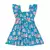 Vestido Feminino Azul Nostálgico 1000226 Kyly