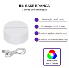 LUMINARIA DE ESCREVER TIPO LOUSA 3D BM-F945 na internet