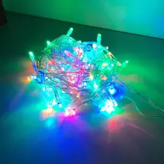 PISCA PISCA 220V 85200 (100 LEDS COLORIDO FIO TRASPARENTE) - comprar online