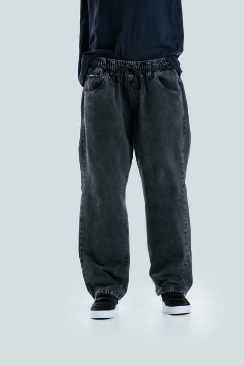 CALÇA HOCKS JEANS JOGGER BAG PRETO – OP24694