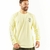 CAMISETA FEDERAL ART MANGA LONGA AMARELO- OP12897